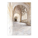 Islamic Mosque Landscape Art Wall Canvas Painting Morocco Prints for Living Room Decor by Axyaa