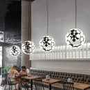 Axyaa Sphere Moon Pendant Chandelier for Modern Decor Lighting
