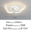 Axyaa White LED Ceiling Fan Light | 360° Rotation for Bedroom, Bathroom, Kitchen | Indoor Lighting Fixtures