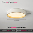 Axyaa Modern LED Ceiling Lamp | Simple Nordic Style for Master Bedroom, Living Room, Study