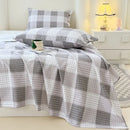Axyaa Cotton Coarse Sheet Set - Single Piece, Summer Bedding
