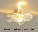 Nordic Acrylic LED Ceiling Light for Bedroom by Axyaa - Creative Fixture
