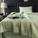 Axyaa Summer Quilt: Washed Cotton Imitation Silk, Lightweight Air Conditioner Quilt