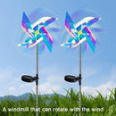 Axya Solar Windmill Garden Spot Light Waterproof Landscape Night Light