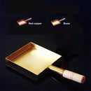 Axya Copper Cookware Set: Yuzi Braised Pot, Frying Pan, Baking Tray, Pancake Pan & Square Pan