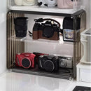 Axyaa Camera Storage Box Display Rack Transparent Organizer