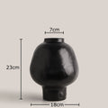 Axyaa Ceramic Vase with Artificial Flowers Desk Decoration Aesthetic Floral Vases