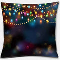 Rainbow Square Pillowcase by Axyaa: Home & Car Decor Accent
