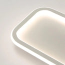 Axyaa Rectangle LED Ceiling Chandelier for Home Decor - Corridor Balcony Light