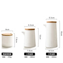 Axya White Ceramic Seasoning Kitchen Set