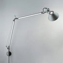 Axyaa Swing Arm Wall Lamp Black Silver Rotatable E27 Nordic Living Room