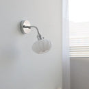 Axyaa Nordic LED Wall Sconce, White Glass Lampshade, Bathroom Mirror Stair Light
