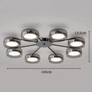 Axyaa Smart LED Ceiling Light for Nordic Home Decor