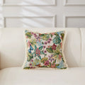 Axyaa Retro Cotton & Linen Throw Pillowcase 45x45 - Yarn-Dyed Jacquard Cover