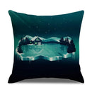 Axyaa Landscape Linen Pillowcase - Home Sofa Office Decoration - 45*45cm