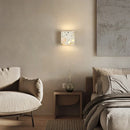 Axyaa LED Wall Light: Japanese Style, Waterproof, Terrazzo Fixture for Bedroom, Balcony, Hallway
