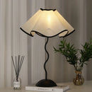 Axyaa Petal Wrought Iron Bar Table Lamp - Modern Bedroom Atmosphere Night Light