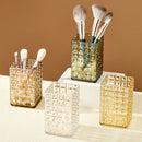 Axyaa Clear Makeup Organizer: Cosmetic Storage Box for Brushes, Lipsticks, Eyeliners