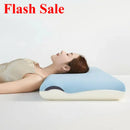 Axyaa Memory Cotton Neck Pillow with Double Core for Deep Sleep