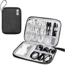 Axyaa Travel Electronics Organizer Bag - Cable Storage Holder and Accessory Case