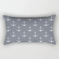 Axyaa Nordic Grey White Geometric Square Pillowcase for Home Decor