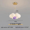 Axyaa Nordic LED Pendant Chandelier for Children's Room & Bedroom