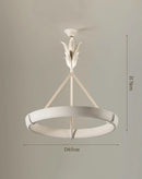 Axyaa Bohemian Retro Carved Chandelier for Dining Room and Bedroom