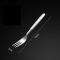 Axyaa Stainless Steel Western Fork for Adults, Perfect for Fruit Salad and Dessert