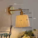 Axyaa Ceramic Brass LED Wall Light Fixture Reading Lamp