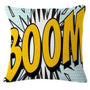 Axyaa Pop Art Cartoon Cushion Cover 45X45CM - Living Room Sofa Chair Decor