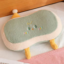 Axyaa Memory Cotton Pillow: Dorm Sleep Pillow Neck Support Office Nap Pillow