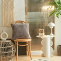 Axyaa Geometric Short Plush Cushion Cover 45x45cm 30x50cm for Home Decor