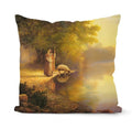 Retro Oil Painting Christmas Pillowcase - Axyaa Nativity Cushions Case Jesus Christ Print Throw Pillows Case
