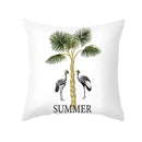 Axyaa Tropical Jungle Animals Pillowcases 45x45 cm Home Decor Sofa Cushion Cover