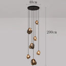 Axyaa Modern LED Pendant Light Chandeliers for Living Room Dining Indoor Lighting