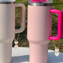 Butterfly Letter Tumbler Charm for Stanley Cups | Axyaa Aesthetic Pendant for Thermos Cup