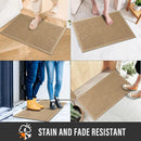 Axyaa Absorbent Welcome Door Mat, Muddy Resist, Stain & Fade Resistant, Non-Slip