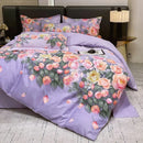 Axyaa Cotton Flower 4-Piece Bedding Set - Thickened & Large Printing