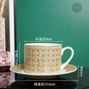 Axyaa Gold-plated Face Animal Ceramic Coffee Cup | Fine Bone Teacup | Home Decor & Gift