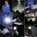 Axya Super Bright Zoom LED Flashlight: Durable Tactical Waterproof Torch