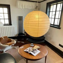 Axyaa Japanese Wabi-sabi Style Paper Lantern Chandelier for Bedroom and Living Room