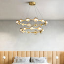 Axyaa Modern Bedroom LED Ceiling Lamp Chandelier Dining Room Pendant Lights