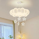 Axyaa Cloud Acrylic LED Ceiling Lamp: Modern Lighting for Living Room, Bedroom & Children Room