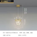 Axyaa Glass Ball LED Chandeliers for Modern Living Rooms, Bedrooms, and Dining Rooms