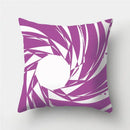 Axyaa Geometric Pattern Polyester Cushion Cover for Sofa Decor or Throw Pillow