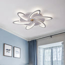 Axyaa Smart LED Ceiling Fan Light - App Remote Control, Adjustable Speed, Dimmable