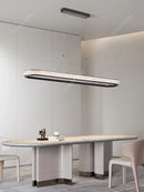 Axyaa Modern LED Long Chandelier for Home Decor - Living Room, Dining Room, Bedroom