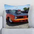 Axyaa Muscle Car Printed Pillow Cover for Stylish Home Decor