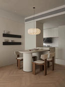 Axyaa Cirrus Silk Pendant Light for Living Room Office wabi-sabi Style