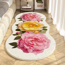 Axyaa Chinese Style Floral Carpets: Colorful, Soft, Plush Rug for Living Room & Bedroom